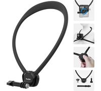 SUBZONAL-SE 2.0 Support de cou avec coussin d'air rotatif intégré, sangle de poitrine pour caméras d'action, support de cou POV Vlog mains libres pour GoPro Hero 13 12 11 DJI Osmo 360 Action 5 Insta3