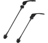 Subzonal-Set De Serrage Rapide Pour Vélo - Lot De 2 Brochettes Avant Et Arrière, Noir, Compatible Avec Vtt, Vélo De Route Et Trekking, En Fer Et Alliage D'aluminium, Installation Facile, 140mm/180mm