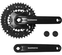 Subzonal-Shimano Tourney Fc-Ty301 Pédalier De Vélo Carré 42-34-24 Dents Pour 3 X 6/7/8 Vitesses 170 Mm