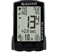 Subzonal-Sigma Sport Bc 23.16 Sts White 02316 Ordinateur De Vélo Avec Fonctions De Fréquence Cardiaque, Fréquence De Pédalage Élevée, Capacité Log Élevée, Utilisation Facile, Blanc