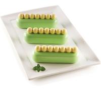 Subzonal-Silikomart 25.284.13.0065 Kit Chic Eclair Moule En Silicone, Crème