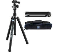 SUBZONAL-SIRUI 60'' Trépied Appareil Photo avec PTZ 360°,Trépied Vidéo en Fibre de Carbone,Pied Camera de 2 LB avec Plaque de Chargement Rapide,Poids Maximum 10kg(Traveler X-III)