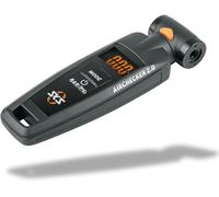 Subzonal-Sks Germany Airchecker (Av/Sv) 2ème Génération De Testeur D'air Comprimé Pour Vélos (Précision De Mesure, Raccord De Valve: Av&sv, Affichage Numérique, Écran Éclairé), Noir Taille Unique