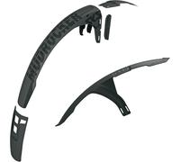 Subzonal-Sks Germany Mudrocker Front & Rear Front & Rear Mudguard For Mountain Bikes (Bicycle Accessories Made Of Impact-Resistant High-Performance Plastic, Easy Attachment, Effective Splash Guard)
