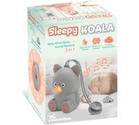 Subzonal-Sleepy Koala - Veilleuse De Bruit Blanc Pour Bebe 3-En-1, Peluche Musicale Avec Lumière Qui Respire, Aide Au Sommeil Nouveau-Né, Portable Et Rechargeable, Cadeau De Naissancee