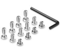 SUBZONAL-SMALLRIG 1/4'' Vis Pack (12 pcs) avec Clé Allen pour Camera Trépied etc. - 1713