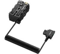 SUBZONAL-SMALLRIG Batterie Factice D-Tap vers NP-F Double Face, avec Port USB-C, Port CC et Ecran LED, pour Moniteur et Emetteurs Vidéo sans Fil - 4884