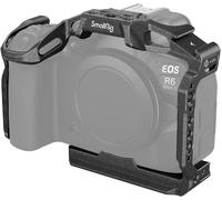 SUBZONAL-SMALLRIG Black Mamba Cage pour Canon R6 Mark II, Plaque de Dégagement Rapide Intégrée pour Arca, Cage Vidéo pour Appareil Photo avec Cold Shoe, Trous Filetés 1/4''-20 et 3/8''-16-4161