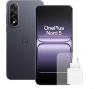 SUBZONAL-Smartphone Nord 5 12 Go RAM 512 Go Stockage, écran AMOLED 6,83 Pouces 144 Hz, Snapdragon 8s Gen 3, Double caméra 50 Mpx, Batterie 5 200 mAh, avec Chargeur 80W, Gris
