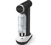 SUBZONAL-Smeg, Machine à Eau Gazeuse et à Soda SKC01BLM, avec Bouton de Contrôle de Gazéification et Egouttoir, Bouteille de 800 ml, Cartouche de CO2 Non Incluse, Noir Mat