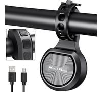 Subzonal-Sonnette Vélo Avec Alarme Antivol, Réglage Automatique Du Volume Entre 80 Et 130 Décibels/Fonction Antivol/Étanche Ipx6/ Chargement Usb, Alarme Velo Adaptée Aux Guidons D'un Diamètre De 22 À