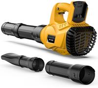 SUBZONAL-Souffleur électrique sans fil compatible avec batterie Dewalt 20 V 300 km/h Vitesse de l'air Ventilateur sans fil 6 niveaux de vitesse Souffleur à feuilles souffleur souffleur souffleur à fe