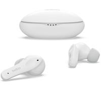 SUBZONAL-SOUNDFORM Nano, écouteurs enfants True Wireless, limite de 85 dB (protection auditive), apprentissage en ligne, école, certifié IPX5, 24 h de lecture pour iPhone, Galaxy, Pixel, etc.¿ Blanc