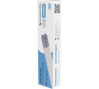Subzonal-Staleks Pro Expert Lot De 50 Limes Jetables En Papmam Pour Ongles Droites Grain 100/150/180/240 (Grain 180) Blanc