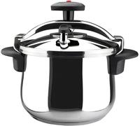 SUBZONAL-Star Bombeada - Autocuiseur Traditionnel 6L, Acier Inoxydable 18/10, Cuisine Sain, Induction, Répartition de la Chaleur, Soupape Pivotante