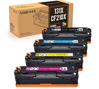 SUBZONAL-STAROVER Compatible Toner Remplacement pour HP 131X 131A CF210X CF210A pour HP Laserjet M251nw M276nw,128A CE320A CP1525n CP1525nw CM1415fn CM1415fnw,125A CB540A CP1215 CP1515n CM1312 CM1312