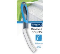 SUBZONAL-STARWAX Brosse à Joints - 1x - Idéale pour Récurer les Joints de Carrelage, les Recoins et les Angles Grâces a sa Tête étroite - Poignée Egonomique - Anti -Rouille