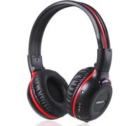 SUBZONAL-Stéréo sans Fil IR Casque pour Voiture Véhicule Lecteur DVD et Home TV, Pliable Durable Réglable Infrarouge Écouteur pour Les Enfants, Garçons, Filles, Cordon AUX, Sac de Transport, SM-561B1