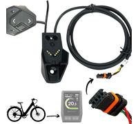 Subzonal-Support D'affichage Kiox + Unité De Changement De Vitesse Pour Vélo Électrique, Unité De Commande, Bouton-Poussoir, Pièce De Commande + Câble D'unité D'entraînement Compatible Avec Bosch
