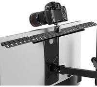 SUBZONAL-Support de Moniteur DSLR, Étagère de Moniteur pour Support d'appareil Photo de Bureau, étagère pour Webcam et Microphone pour Moniteur VESA Bras de Rechange pour Support, Extra Large