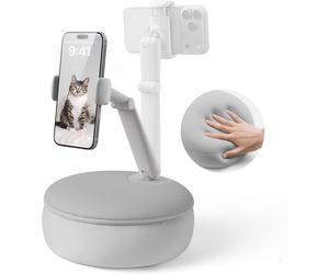 SUBZONAL-Support de téléphone Portable à Double Articulation pour lit, Angle réglable en Hauteur pour Regarder des vidéos sur Le lit/canapé/Genoux, Convient pour téléphones Portables de 11,9 à 17,8 c