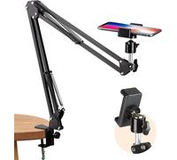Subzonal-Support De Téléphone Portable Support Vidéo Bras Articulé Bras De Support De Bureau Flexible Pour La Vidéographie De Photographie Plate En Direct (Noir)
