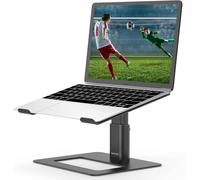 SUBZONAL-Support pour Ordinateur Portable, Support Ergonomique pour Ordinateur Portable Réglable en Hauteur, Support PC Portable Compatible avec MacBook Pro/Air, Dell, HP, Acer de 10 à 17''-Noir