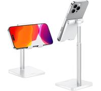 SUBZONAL-Support Téléphone Portable, Support Smartphone Vertical Bureau, Support Dock Téléphone en Hauteur pour iPhone 13 Pro/13/12 Mini/12 Pro/12, D¿Autres Smartphones, Blanc