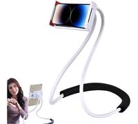 SUBZONAL-Support telephone pour filmer,Support Telephone,360°Rotatif Support Autour Cou Flexible Mobile Phone Holder Stand Lazy Bracket pour lit Multifonction Support Smartphone Bureau Réglable Suppo