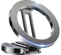 Subzonal-Support Téléphone Voiture Magsafe Pliable ¿ Fixation Par Aimant (20x N52) Et Rotation À 360° ¿ Pour Tableau De Bord Bureau Ou Autres Surfaces - Dark Grey