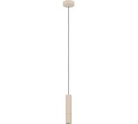 Subzonal-Suspension Luminaire Led Caminia, Lampe À Susprendre Pour Table À Manger, Lustre Chambre Et Salle À Manger, Métal Beige Et Doré, Ampoule Gu10, Blanc Chaud