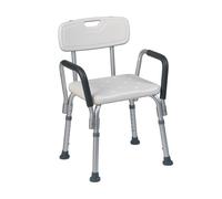 Subzonal-T-135303 Tabouret De Douche Réglable En Hauteur 38-45 Cm