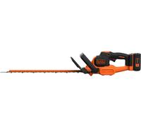 SUBZONAL-Taille-Haies Electrique Sans Fil 36V 55 cm avec Batterie 2,5 Ah, Lame Asymétrique Double Action, Interrupteur, Poignée et Embout Lame de Scie, BCHTS3625L1-QW
