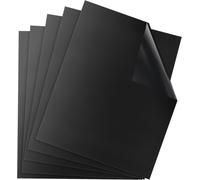 SUBZONAL-Tapis de Cuisson pour Barbecue, 40x60cm Set de 5 Feuilles de BBQ Réutilisable Extérieur, Cuisson Mats Plancha pour Barbecue Gaz, Weber Charbon Barbecue,Postuler à Plaques et Grilles pour Cui