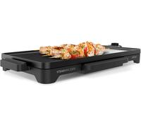 SUBZONAL-Taurus Steakmax 2200 - Plancha électrique 2200W, Plaque 49x27cm, Revêtement antiadhésif, Nettoyage facile, Température réglable, Bac de récupération de graisse, Sans PFOA