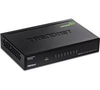 SUBZONAL-TEG-S82G, Commutateur Ethernet GREENnet Gigabit 8 Ports, 8 Ports Gigabit Ethernet 10-100-1000 Mbit/s, répartiteur Ethernet, 16 Gbit/s, métal, Noir