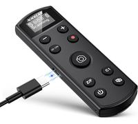 SUBZONAL-Télécommande sans fil pour appareil photo Sony - Aodelan - Avec écran OLED pour ZV-E10, FX3, a6100, a6400, a6600, a7 III, a7R III, DSC-RX100 VII, ZV-1 - Remplacement Sony RMT-P1BT(noir)