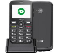 SUBZONAL-Téléphone 1880 - Téléphone Portable Senior 4G - Grand Écran Et Grandes Touches - Facile à Utiliser - Touche d'Assistance - Compatible Appareils Auditifs - Socle de Recharge Inclus - Noir
