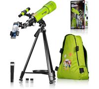 SUBZONAL-Télescope à Objectif JUNIOR 70/400 avec Sac à Dos Vert
