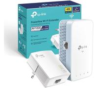 SUBZONAL-TL-WPA1000 KIT CPL WiFi Adaptateur Réseau CPL, Homeplug AV2 1000Mbps, Bi-Bande WiFi AC1200Mbps, Boitier CPL WiFi Ethernet, Brancher et Utiliser, Port Ethernet Gigabit, OneMesh, CPL Fibre