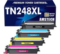 SUBZONAL-TN248 TN248XL MFC-L3760CDW DCP-L3560CDW Toner: Compatible pour Brother TN-248XL TN-248 TN 248XL 248 MFC-L8390CDW HL-L3240CDW DCP-L3520CDWE MFC-L8340CDW HL-L8240CDW TN-248VAL TN-248CMYK