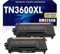 SUBZONAL-TN3600XL TN-3600 TN3600 Toner avec Puce Compatible pour Brother TN3600XL TN 3600XL MFC-L5710DW MFC-L5710DN HL-L6210DW DCP-L5510DW MFC-L6910DN HL-L5210DN MFC-L6710DW HL-L5210DW HL-L5215DN 2-P