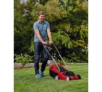 SUBZONAL-Tondeuse à gazon électrique GC-EM 1032 (1000 W, largeur de coupe 32 cm, Bac de Ramassage 30 L)