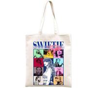 Subzonal-Tote Bag Personnalisé Chanteurs En Toile, T-S Cabas Fourre-Tout Pour Femmes Et Filles, Transport Réutilisable Pour L'école, Voyages, Travail, Cadeaux D'anniversaire Et Noël Pour Fans