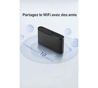 SUBZONAL-TP-Link MT110 Routeur 4G SIM WiFi N300Mbps, Pocket WiFi Portable, Modem 4G, Box 4G, Modem 4G, Hotspot 4G, Batterie 2200 mAh Pendant 10 Heures, Déverrouillé Compatible Toute SIM