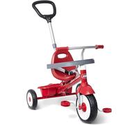 Subzonal-Tricycle 3-En-1 Stroll 'n Trike, Tricycle Rouge De 1,5 À 5 Ans