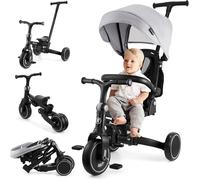 Subzonal-Tricycle Évolutif 8 En 1 Bébé ¿ Siège Pivotant 360°, Roues Eva Increvables, Pliable, Confortable Et Sécurisé ¿ Tobi Forest