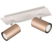 Subzonal-Trio Leuchten Barre Des Spots Marley 802400265, Métal Coffee/Gris Chaud, Excl. 2x Gu10