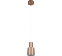 Subzonal-Trio Leuchten Suspension Agudo 319400165, Métal Coffee, Excl. 1x E27