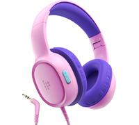 SUBZONAL-Tronsmart Casque Audio Enfant, Casque Enfant Pliable, Volume Sûr 85/94 DB Casque Musique Enfant, Haut-Parleurs De 40 Mm, Son Clair Et Doux, Bandeau Réglable pour l'Apprentissage Et Le Divert